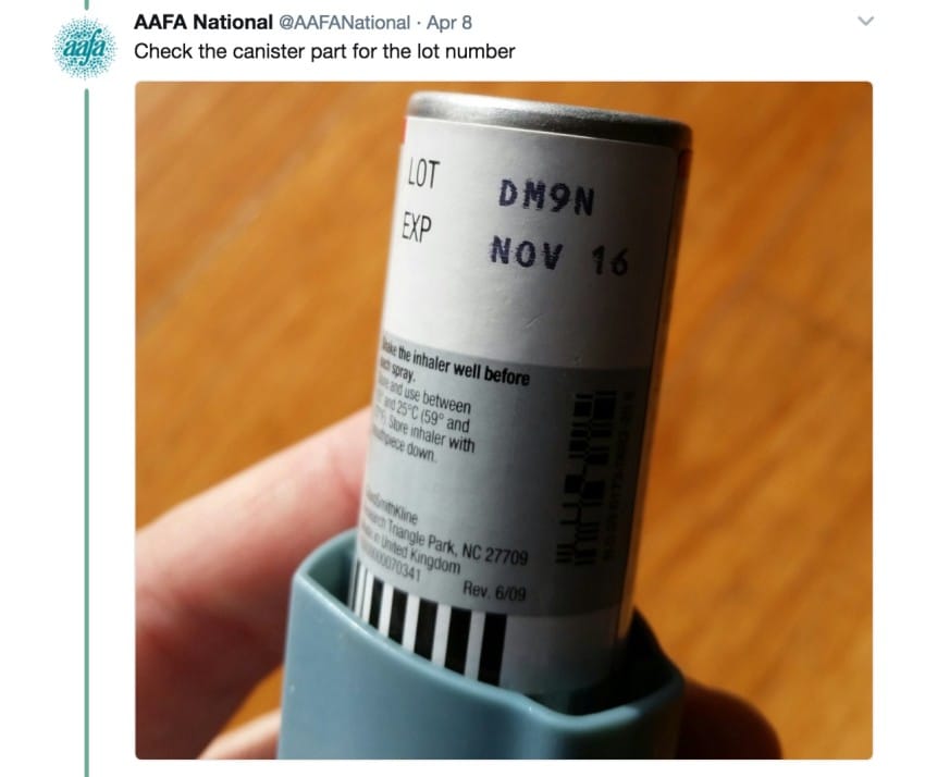 over the counter asthma inhaler