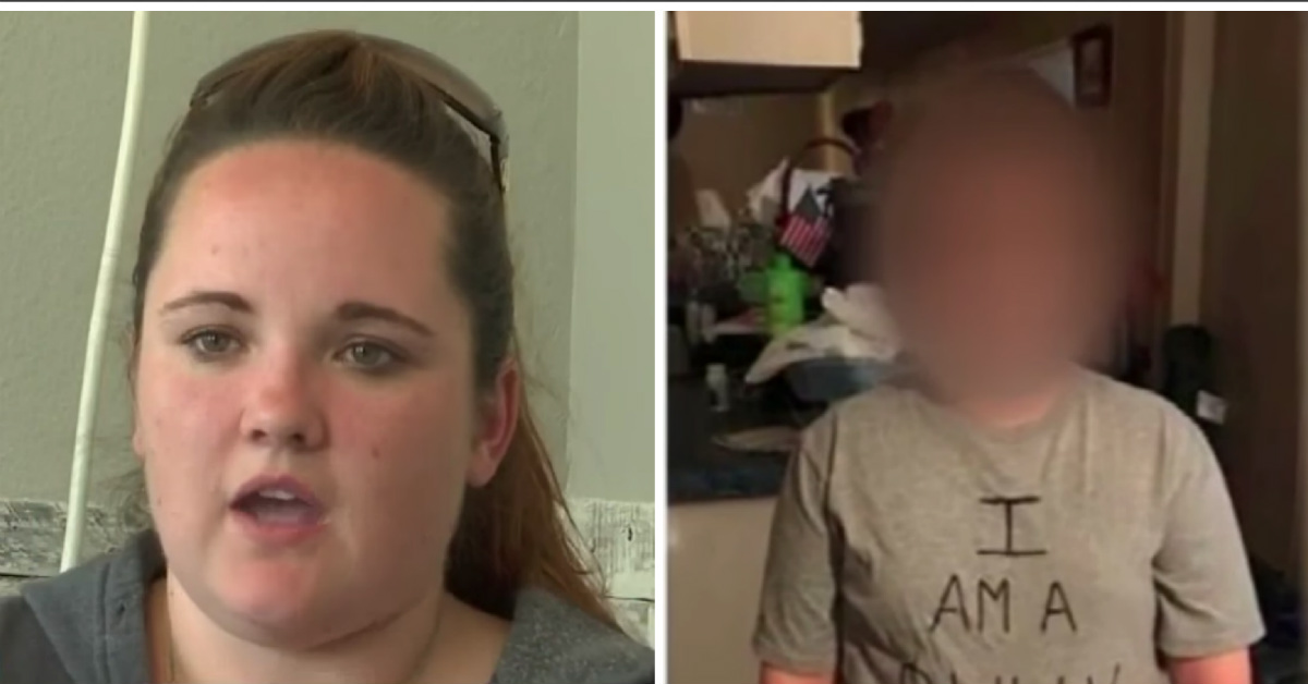 Mom Punishes Her Son By Making Him Wear Bully Shirt After He Called