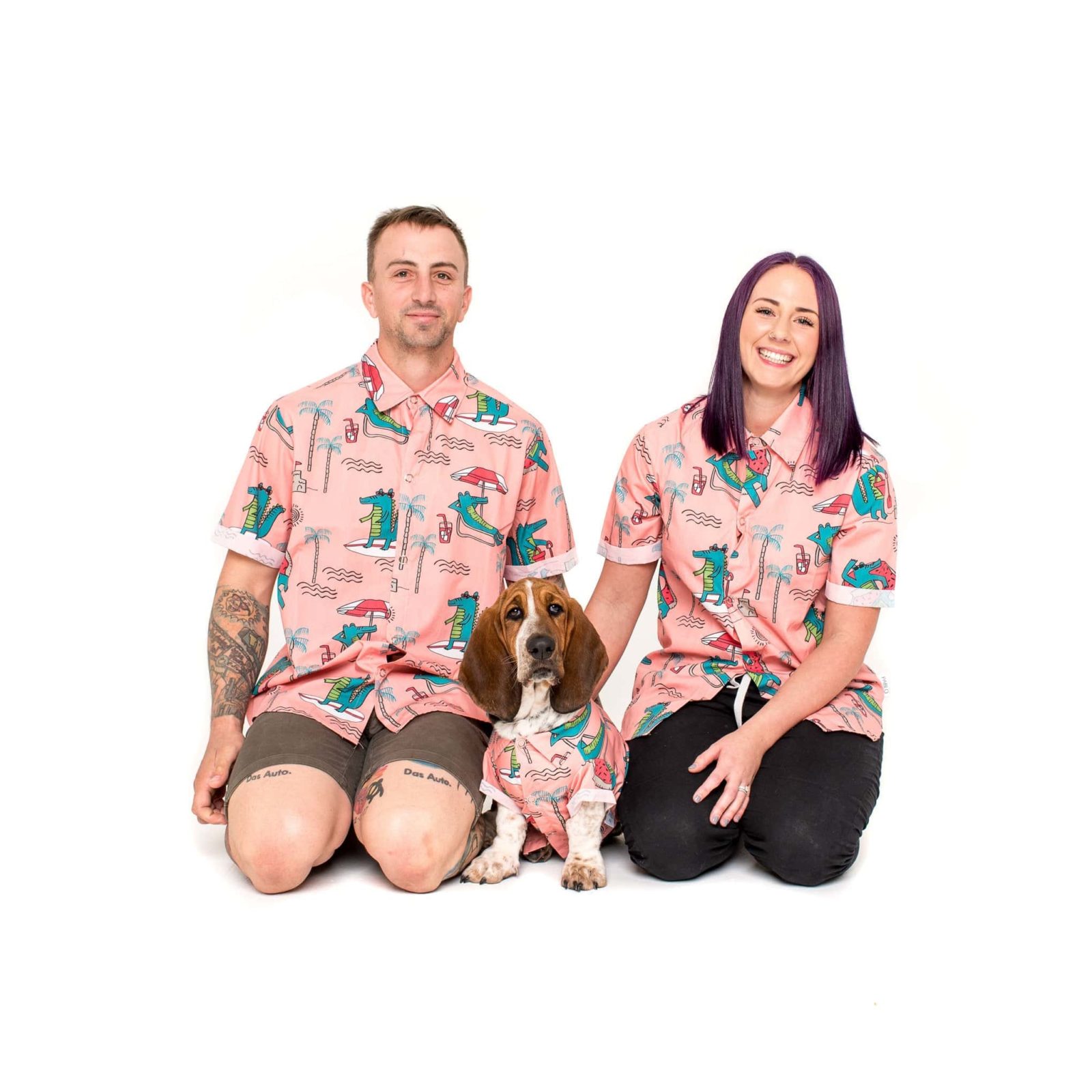 This Company Makes Matching Hawaiian Shirts For You And Your Pup